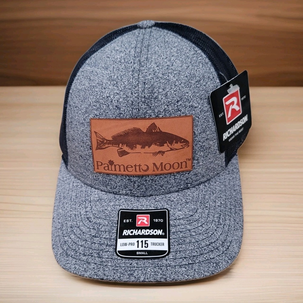 Palmetto Moon Truckers Hat Mesh Back Small Snap Back Richardson NWT‎ Outdoors